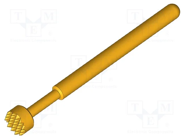 Agulha para teste, Flex&atilde;o das molas de trabalho: .