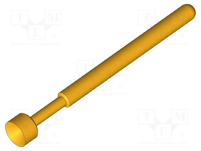 Agulha para teste, Flex&atilde;o das molas de trabalho: .