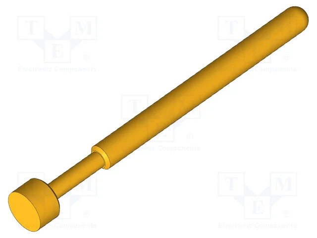Agulha para teste, Flex&atilde;o das molas de trabalho: .