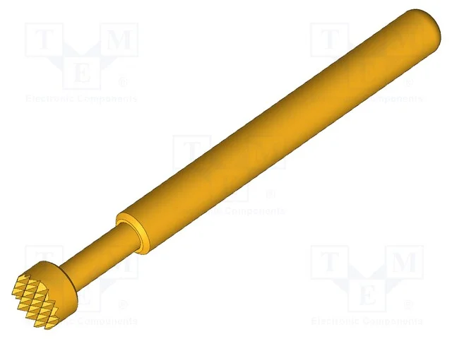 Agulha para teste, Flex&atilde;o das molas de trabalho: .