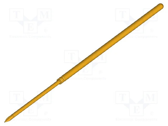 Agulha para teste, Flex&atilde;o das molas de trabalho: .