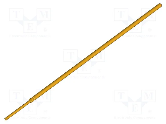 Agulha para teste, Flex&atilde;o das molas de trabalho: .
