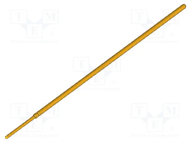 Agulha para teste, Flex&atilde;o das molas de trabalho: .