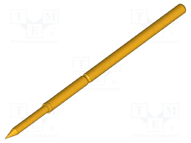 Agulha para teste, Flex&atilde;o das molas de trabalho: .