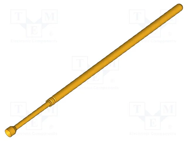 Agulha para teste, Flex&atilde;o das molas de trabalho: .