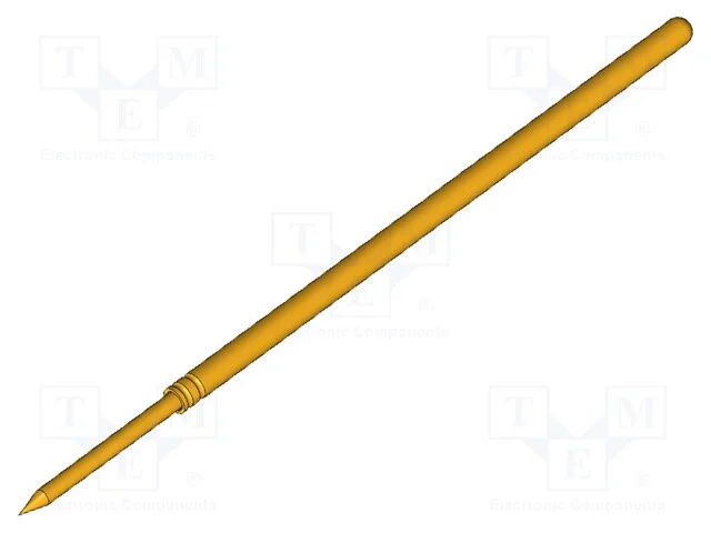 Agulha para teste, Flex&atilde;o das molas de trabalho: .