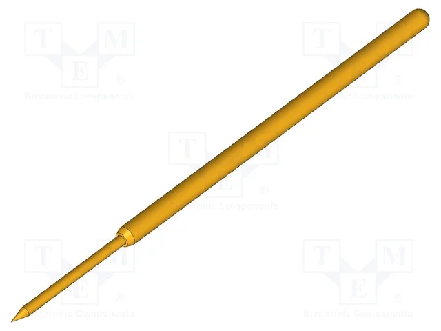 Agulha para teste, Flex&atilde;o das molas de trabalho: .