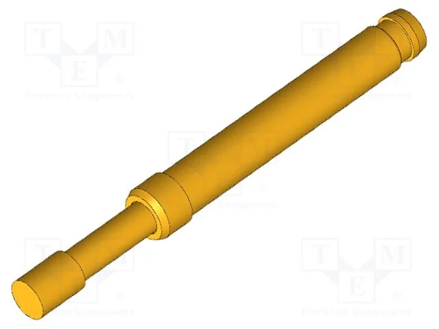 Agulha para teste, Flex&atilde;o das molas de trabalho: .