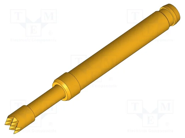 Agulha para teste, Flex&atilde;o das molas de trabalho: .
