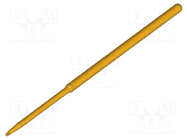 Agulha para teste, Flex&atilde;o das molas de trabalho: .
