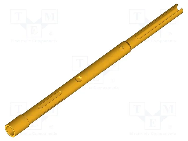 Tomada da Agulha para Teste, Cobertura do Contacto: Dourado
