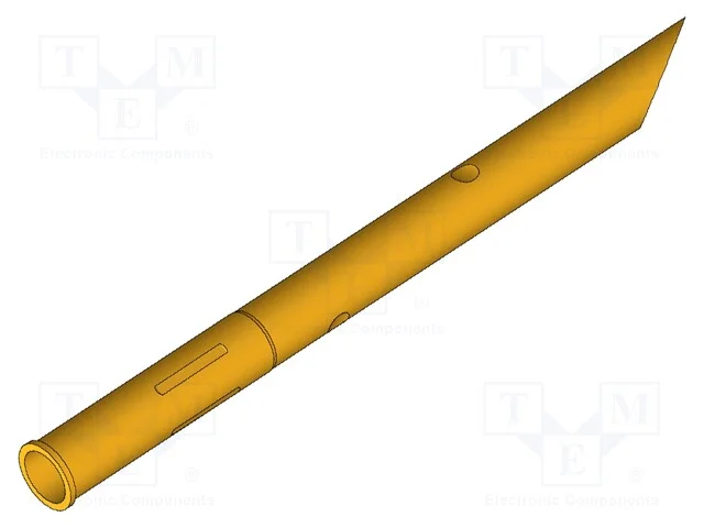Tomada da Agulha para Teste, Cobertura do Contacto: Dourado