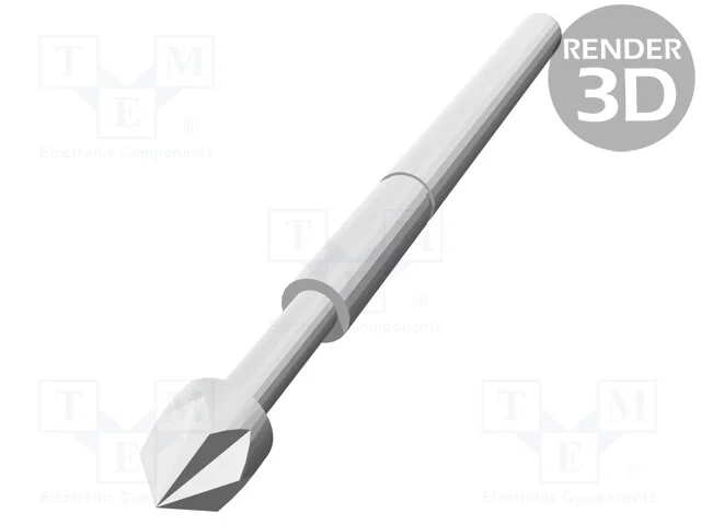 Agulha para teste, Flex&atilde;o das molas de trabalho: .