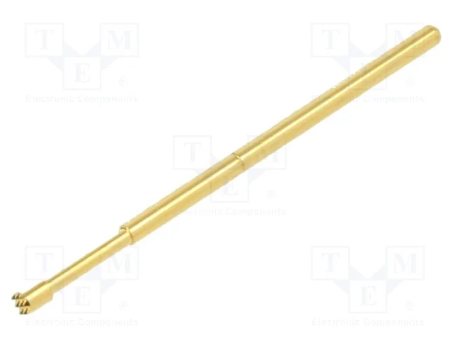 Agulha para teste, Flex&atilde;o das molas de trabalho: .