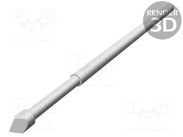 Agulha para teste, Flex&atilde;o das molas de trabalho: .