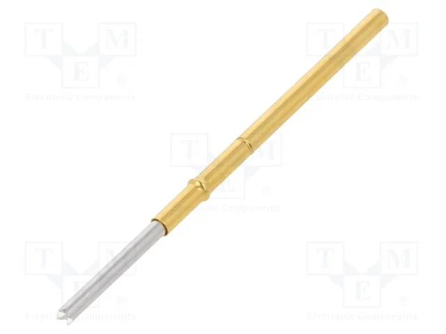 Agulha para teste, Flex&atilde;o das molas de trabalho: .