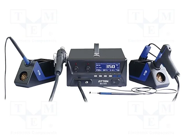 Esta&ccedil;&atilde;o de servi&ccedil;o 900W 150-500&deg;C 230VAC 5-23l/min 3 Canais