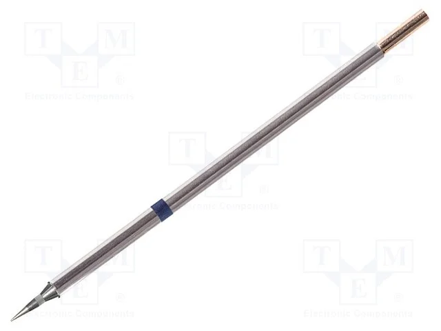 Ponta, c&oacute;nico, 0,4mm, 325&divide;358C, &agrave; esta&ccedil;&atilde;o de sold.