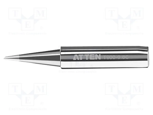 Ponta, corte c&oacute;nico, 0,8mm, para soldador,&agrave; esta&ccedil;.