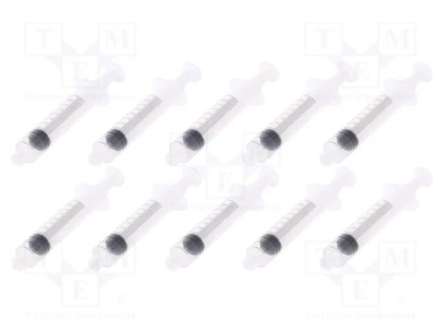 Seringa, 10ml, Transparente, Luer Lock, Polipropileno, 10unid.
