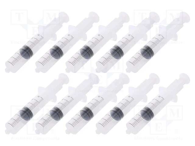 Seringa, 35ml, Transparente, Luer Lock, Polipropileno, 10unid.