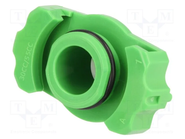 Adaptador para Seringa, 30/55ml, Verde, Quantx