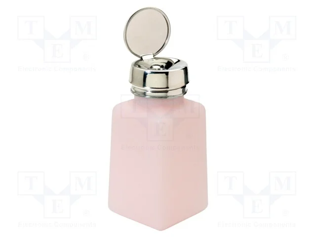 Frascos doseadores, 180ml, ESD, cor-de-rosa, 0,01.