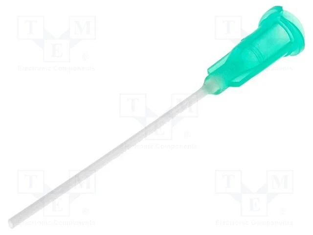 Agulha: Pl&aacute;stico Flex&iacute;vel, 1,5, Tamanho: 18, Reta, 0,84mm