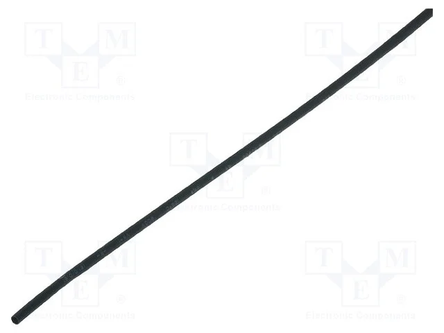 Tubo termoretr&aacute;ctil, sem cola, 2: 1, 3,2mm, L: 1m.