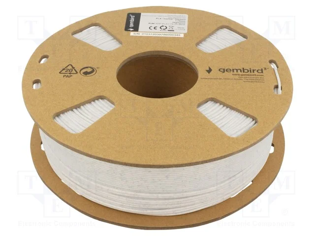 Filament: Pla, 1.75mm, Marble, 190&divide;220c, 1kg