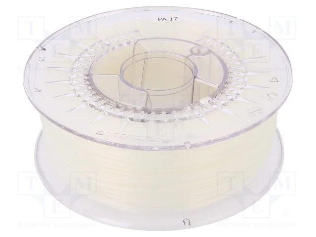 Filamento: PA12, : 1,75mm, natural, 240&divide;270C, 800g