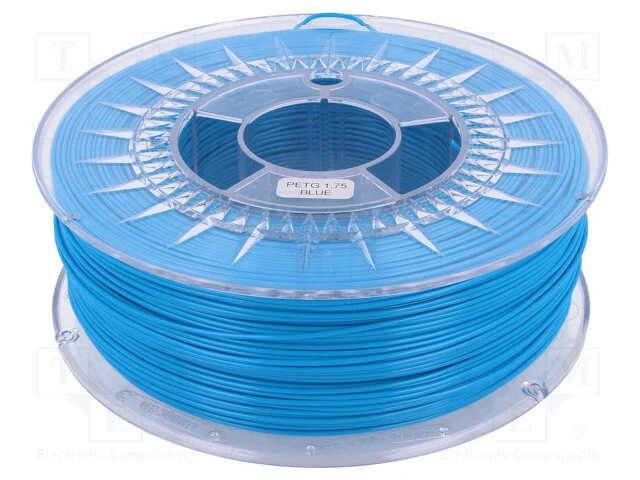 Filamento: Pet-G, : 1,75mm, Azul, 220&divide;250c, 1kg