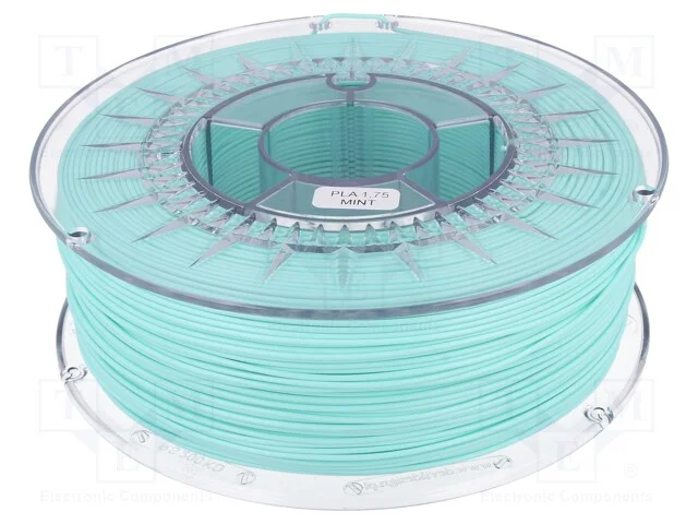 Filamento: Pla, : 1,75mm, Hortel&atilde;, 200&divide;235c, 1kg