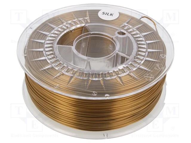 Filamento: Silk, : 1,75mm, Bronze, 225&divide;245c, 1kg