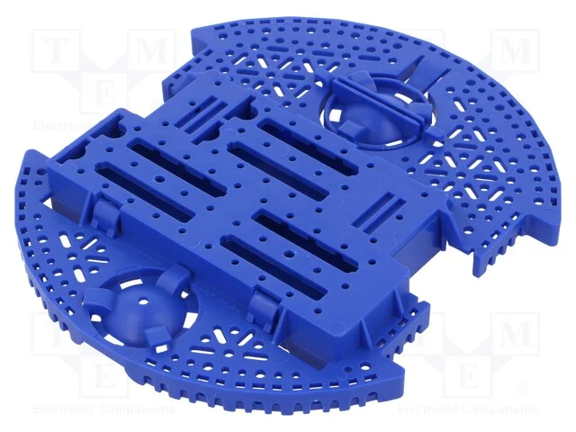 Chassis, POLOLU Romi, azul, Conjunto: chassis Rom.