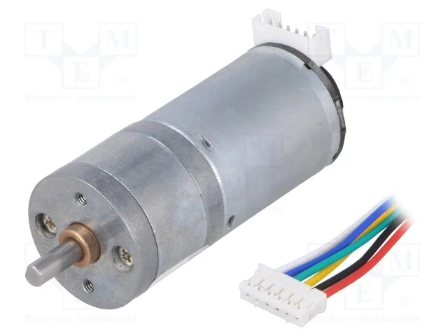 Motor: DC, com encoder,com transmiss&atilde;o, 12VDC, 5,.