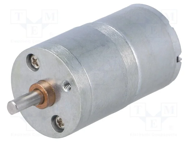 Motor: DC, com transmiss&atilde;o, 2&divide;7,5VDC, 600mA, Eixo.