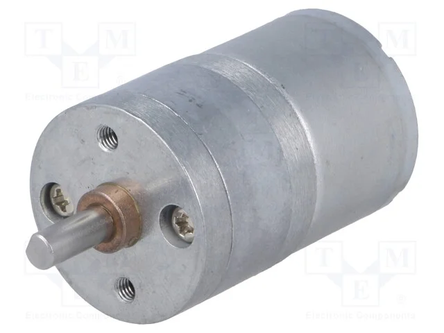 Motor: DC, com transmiss&atilde;o, 2&divide;7,5VDC, 600mA, Eixo.
