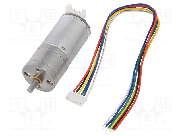 Motor: DC, com encoder,com transmiss&atilde;o, 6VDC, 3,2.
