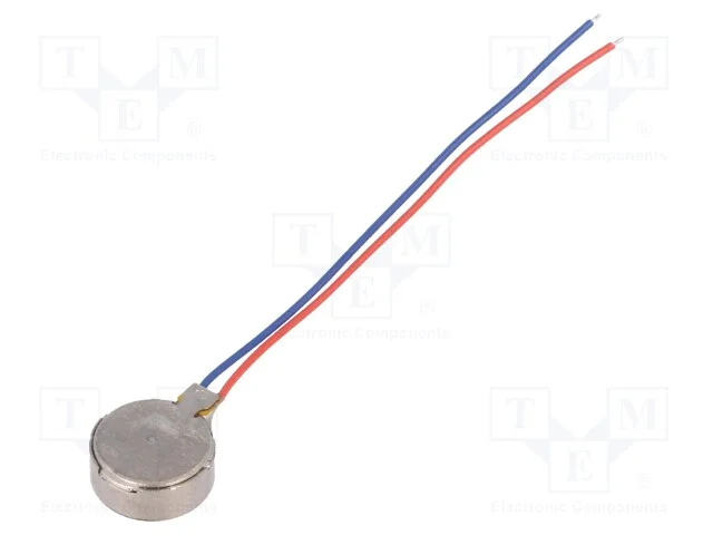 Motor: DC, vibrat&oacute;rios, 2,4&divide;3,5VDC, 120mA, 8x3,4m.