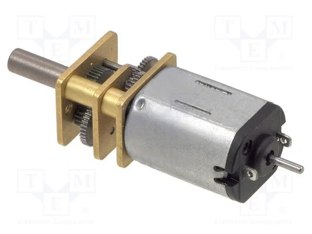 Motor: DC, com transmiss&atilde;o, HP, 6VDC, 1,6A, Eixo:.