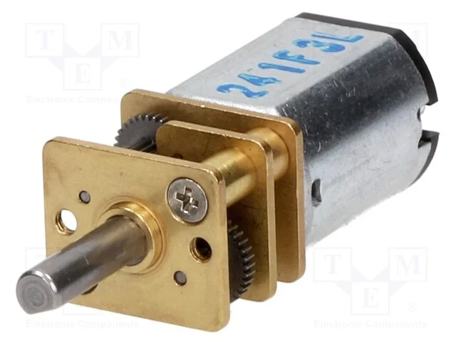 Motor: DC, com transmiss&atilde;o, Medium Power, 6VDC, 6.