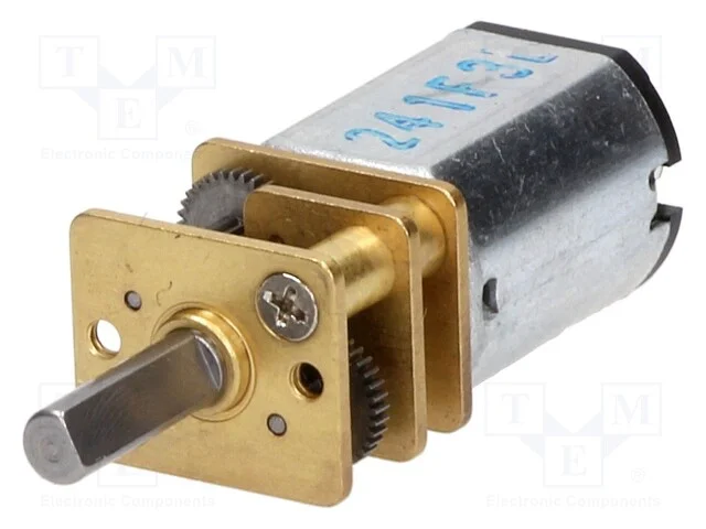 Motor: DC, com transmiss&atilde;o, Medium Power, 6VDC, 6.