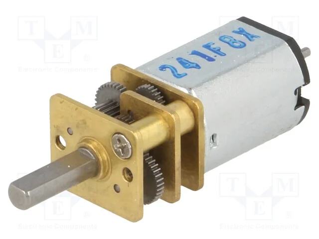 Motor: DC, com transmiss&atilde;o, Medium Power, 6VDC, 6.