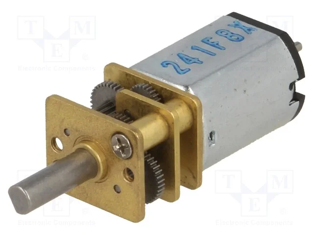 Motor: DC, com transmiss&atilde;o, Medium Power, 6VDC, 6.