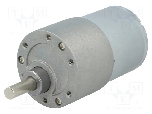 Motor: DC, com transmiss&atilde;o, 6&divide;12VDC, 5,5A, Eixo: .