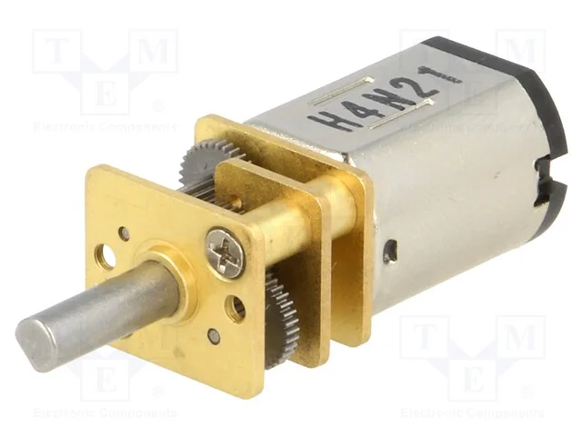 Motor: DC, com transmiss&atilde;o, HPCB 12V, 12VDC, 750m.