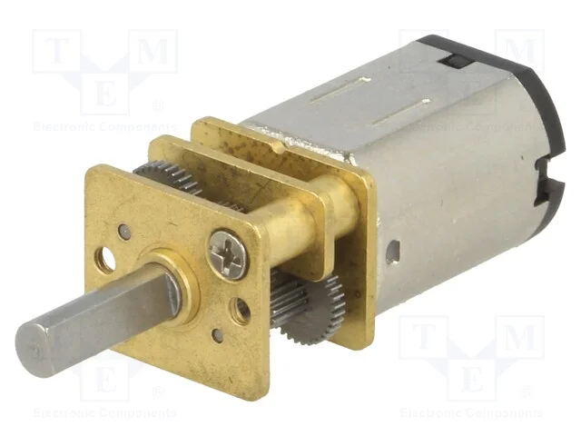 Motor: DC, com transmiss&atilde;o, HPCB 6V, 6VDC, 1,5A, .