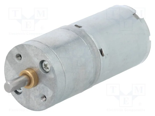 Motor: DC, com transmiss&atilde;o, LP, 12VDC, 1,1A, Eixo.