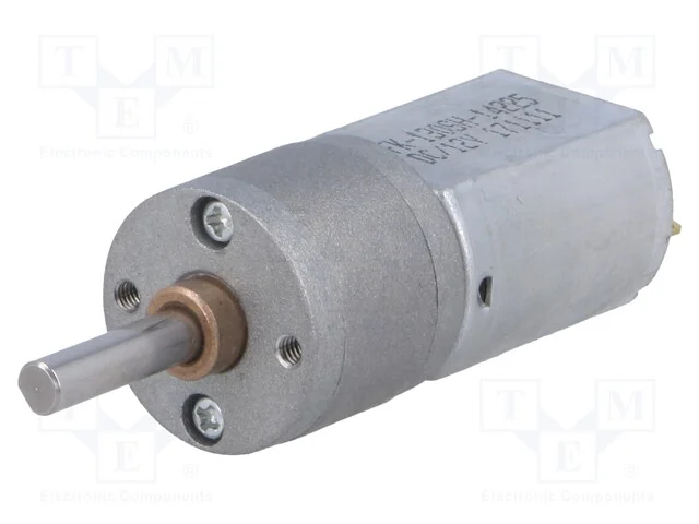 Motor: DC, com transmiss&atilde;o, 12VDC, 1,6A, Eixo: in.